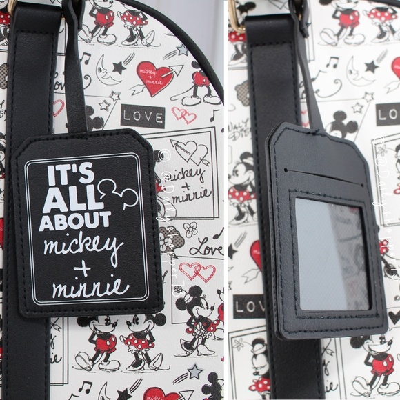"It's all about Mickey + Minnie" Weekender Bag - Picture 7 of 8